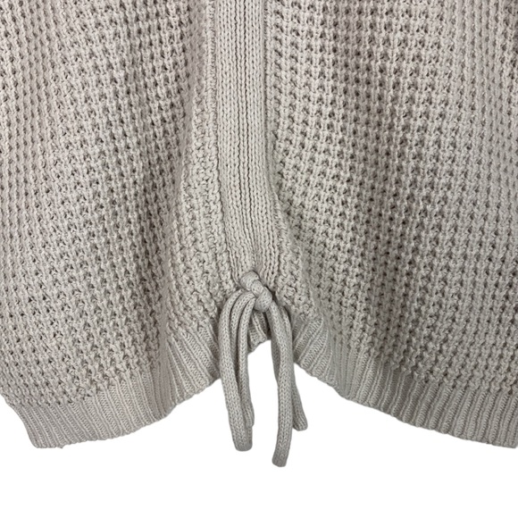 Sincerely Jules Taupe Cinched Front Sweater - Picture 4 of 11